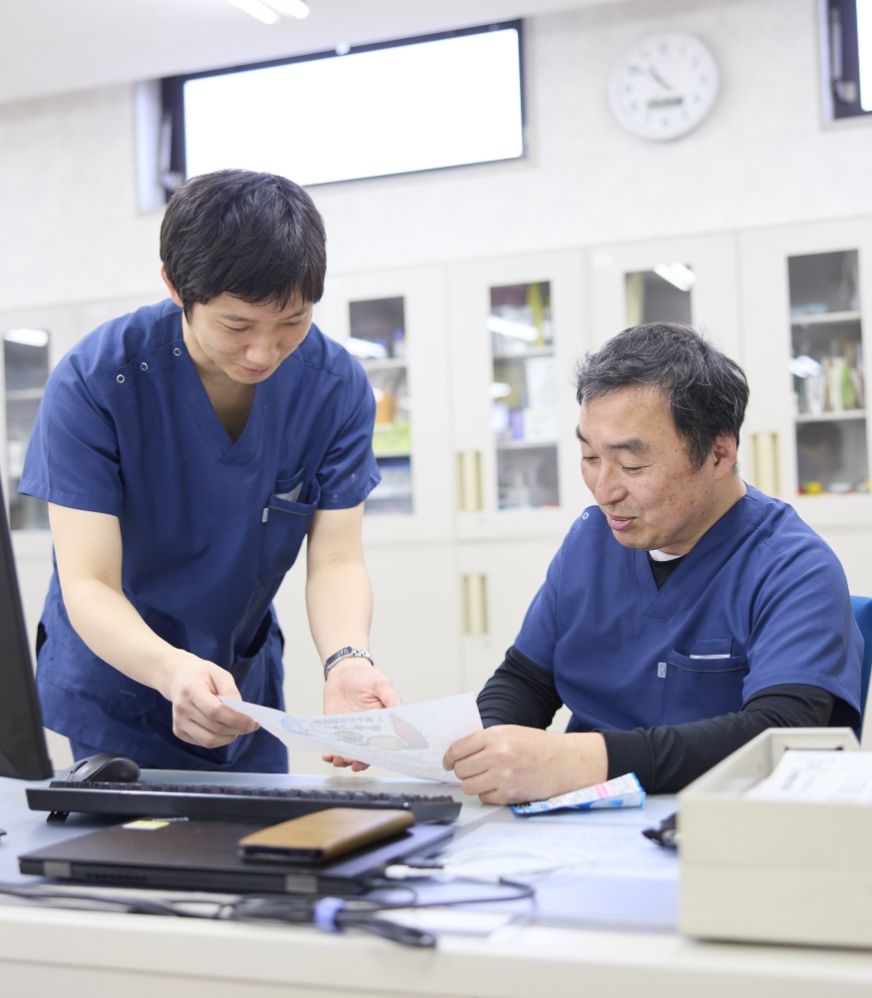 開発部門の営業風景